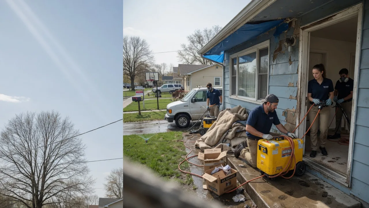 Basement Flood Cleanup in Menahga, MN near me